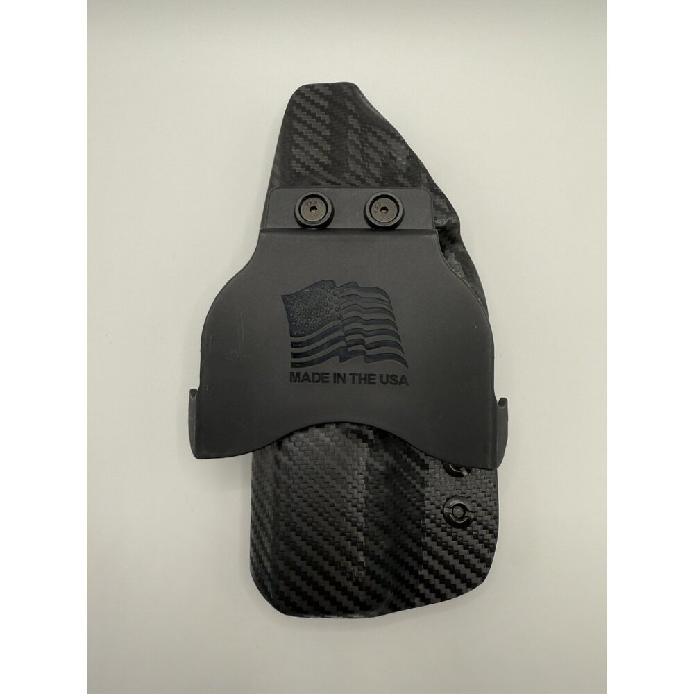 Muddy River Tactical Carbon Fiber Kydex OWB Paddle Holster Glock 17/22 NEW RH - Picture 3 of 4